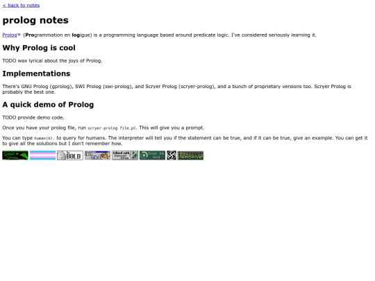 notes/prolog screenshot