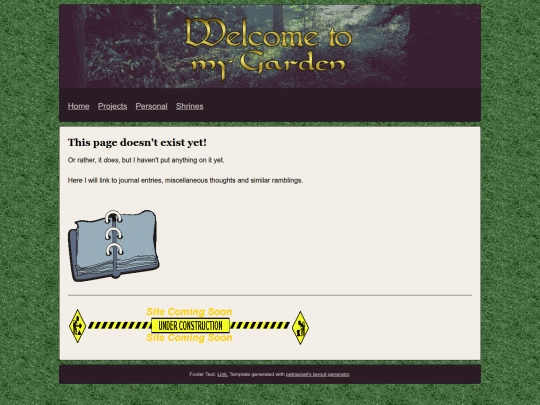 personal/journal screenshot