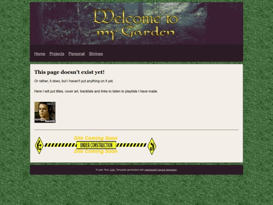 personal/playlists screenshot