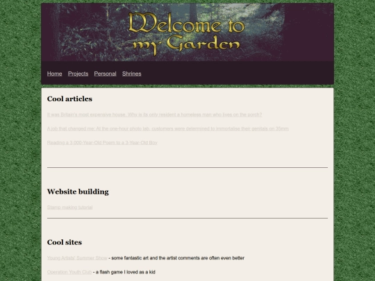 personal/resources screenshot