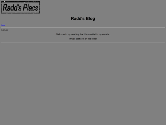 blog screenshot
