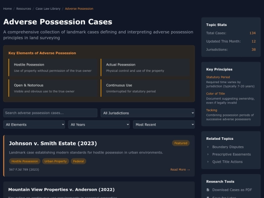 Adverse Possession Case Studies