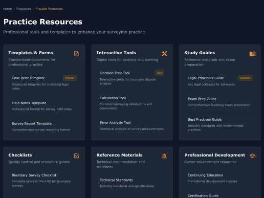 Survey Checklist Tool