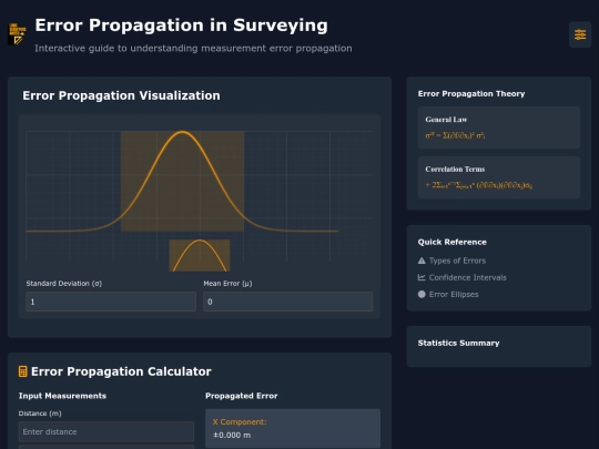 Error Propagation Overview