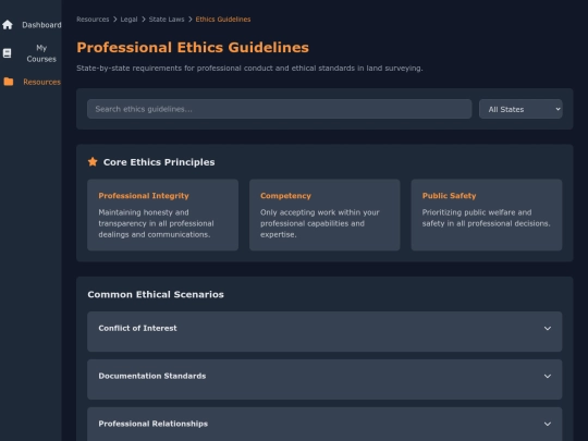 Ethics Guidelines for Surveyors