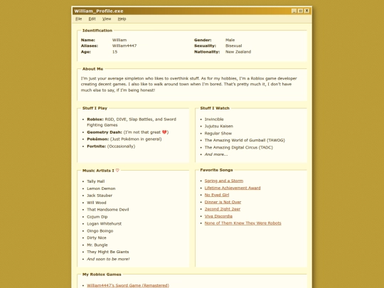 index screenshot