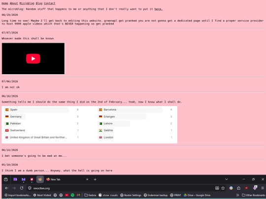 microblog screenshot
