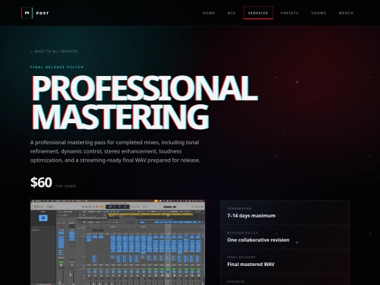 mastering screenshot