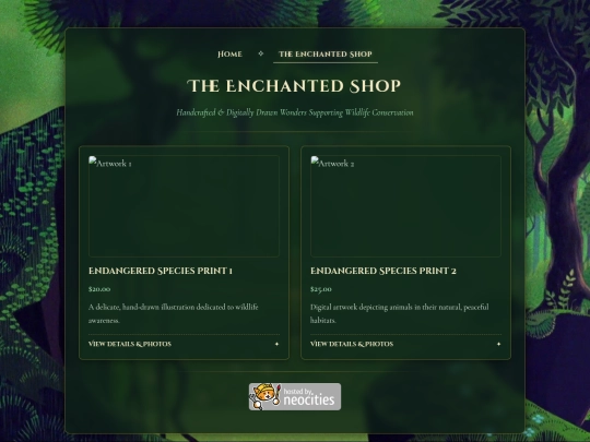 shop screenshot