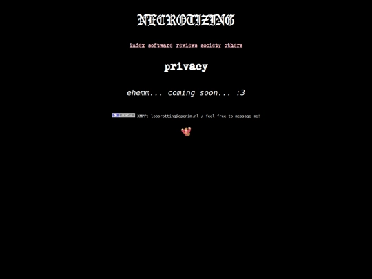 privacy screenshot