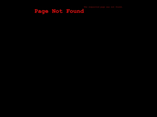 not_found screenshot