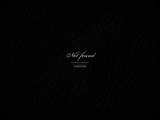not_found screenshot