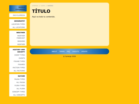 TEST/MundoExpandido screenshot