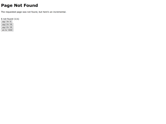 not_found screenshot