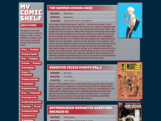 COMICS screenshot