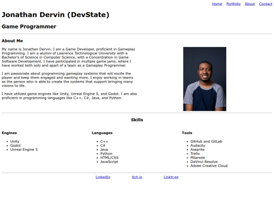 Pages/about screenshot