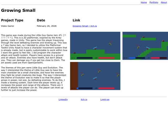Project-Pages/growing_small screenshot