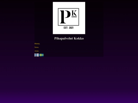 English screenshot
