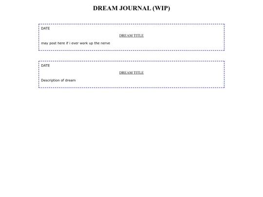 dreams screenshot