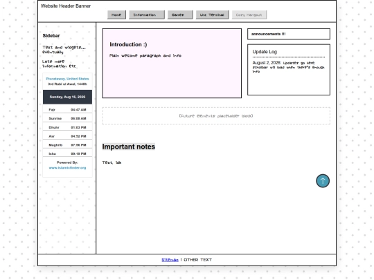 test screenshot