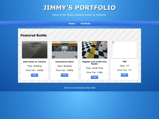 portfolio screenshot