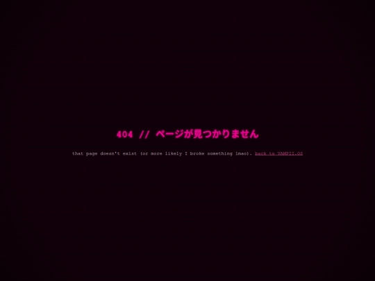 not_found screenshot