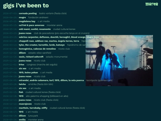gigs screenshot
