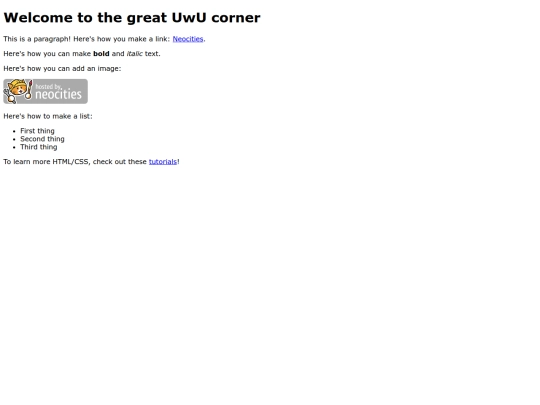 index screenshot
