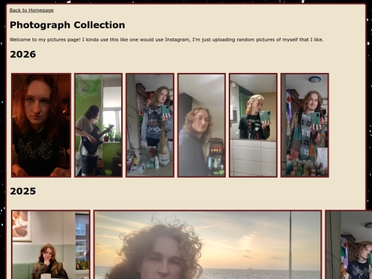 Pages/Pics screenshot
