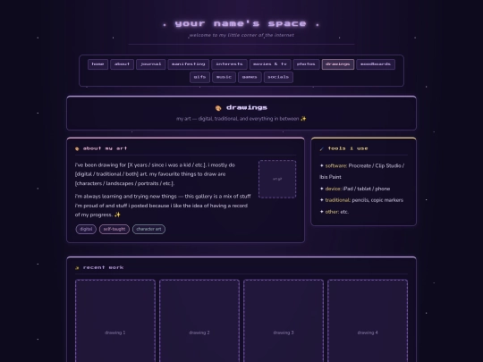 drawings screenshot