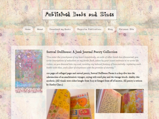 publishedbooks screenshot