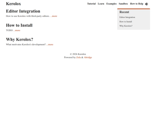 learn screenshot