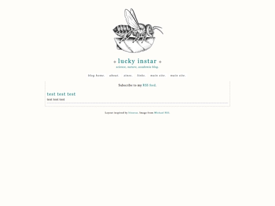 testpage screenshot