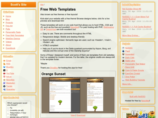 free-web-templates screenshot