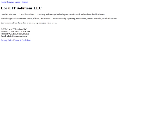 index screenshot