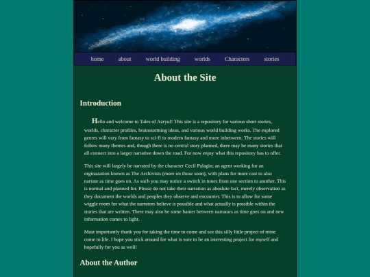 about/about screenshot
