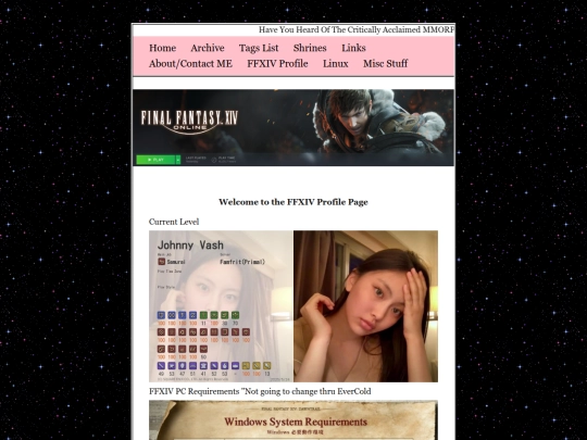 ffxivprofile screenshot