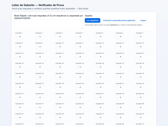 Gabaritotjsp screenshot