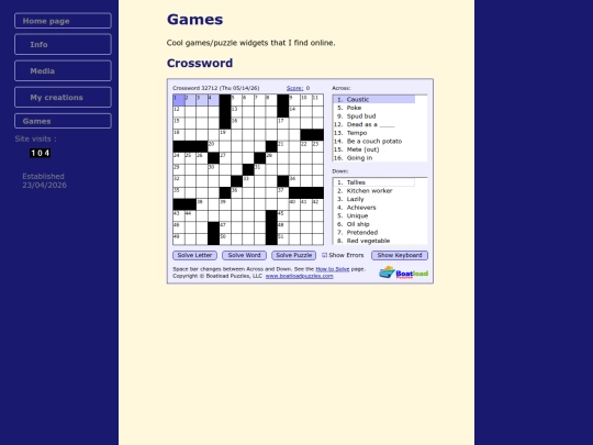 puzzles screenshot