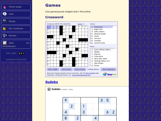 puzzles screenshot