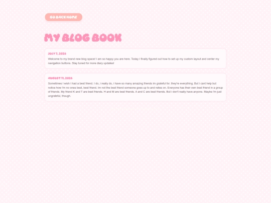 blog screenshot