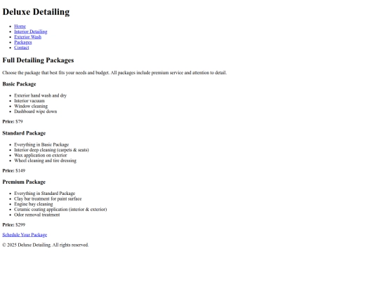 Prem/html_files/Packages screenshot
