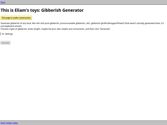 toy/gibberishgenerator screenshot
