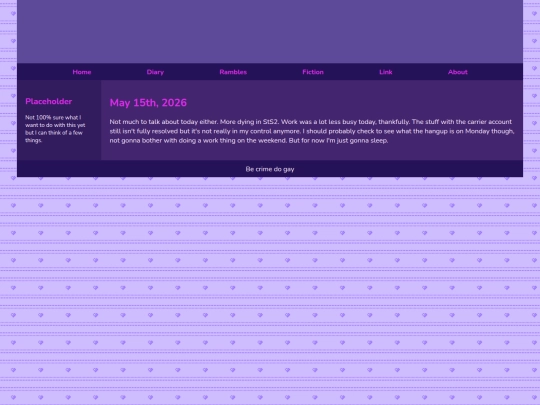 Diary/May 2026/May_15th_2026 screenshot