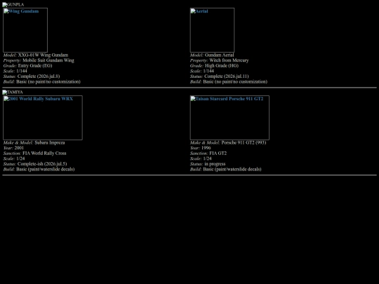 models screenshot