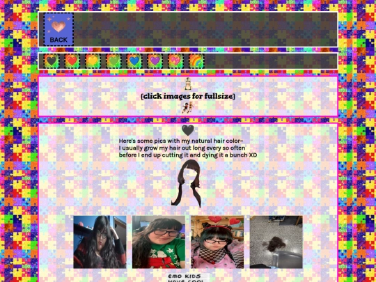 SCRAPBOOK/PERSONAL/DRESSUP/HAIR screenshot