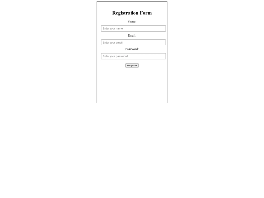 Form screenshot