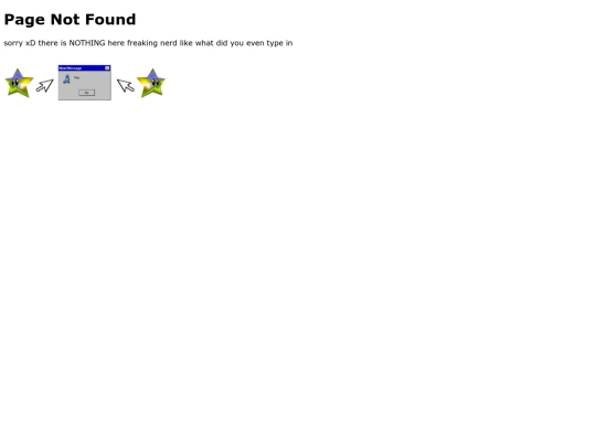 not_found screenshot