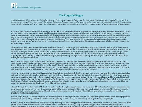 TheForgetfulRigger screenshot