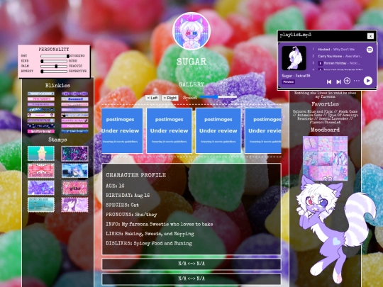 Sugar screenshot